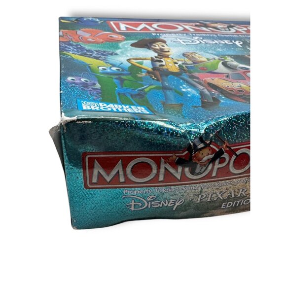 Monopoly Disney Pixar Edition Board Game Complete Parker Brothers - Picture 3 of 10
